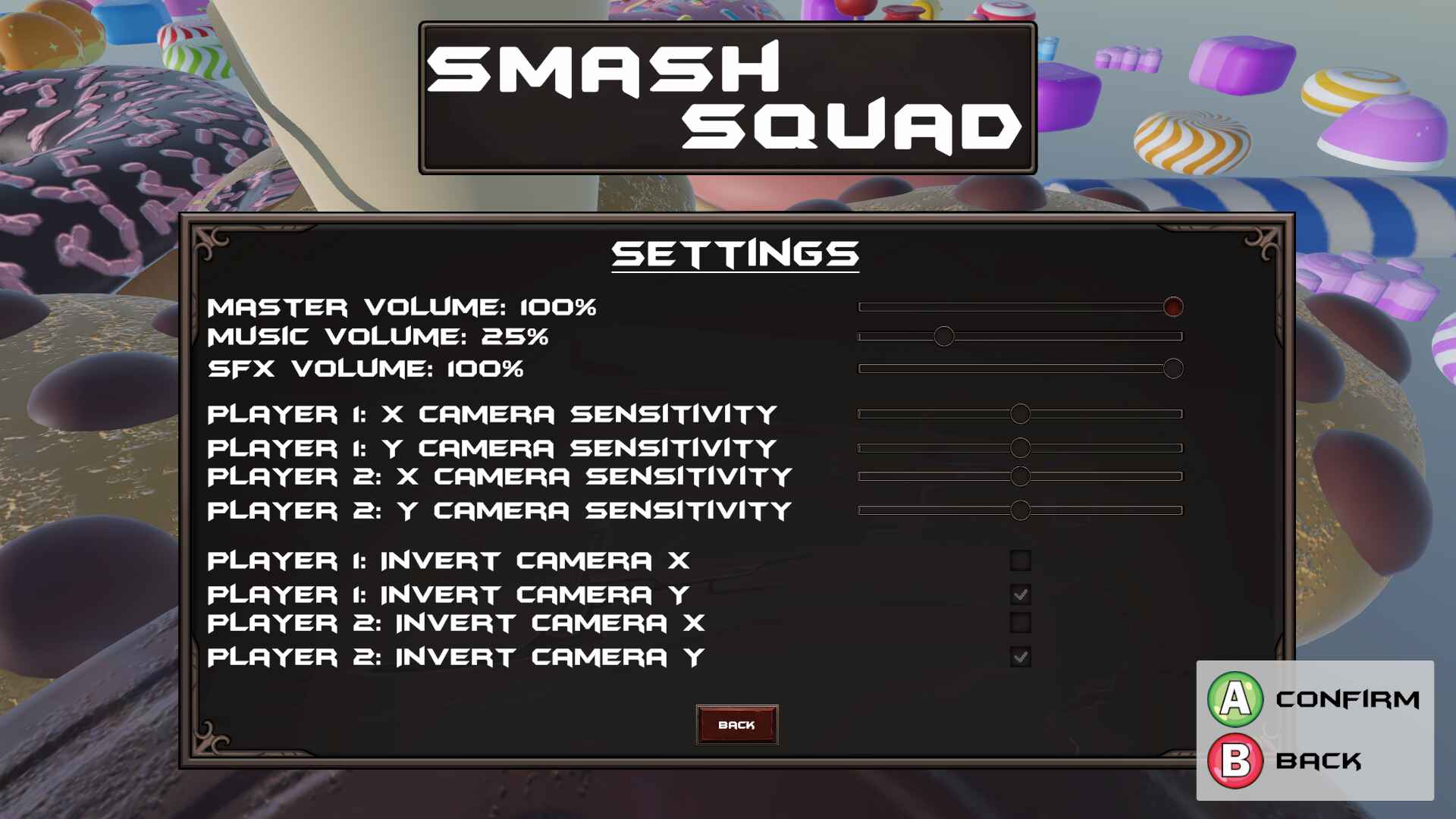 Settings Menu